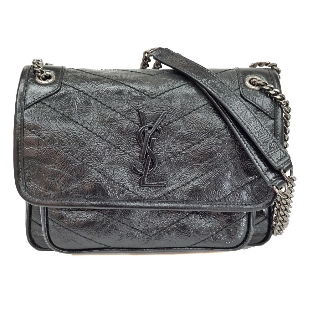 Saint Laurent Niki Leather Shoulder Bag